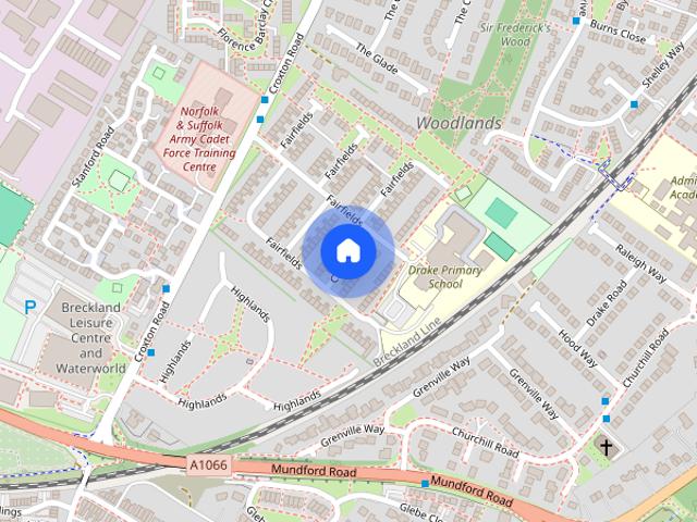 Clover Way, THETFORD