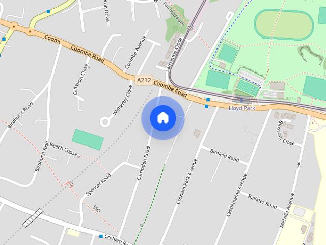 Close to Lloyd Park