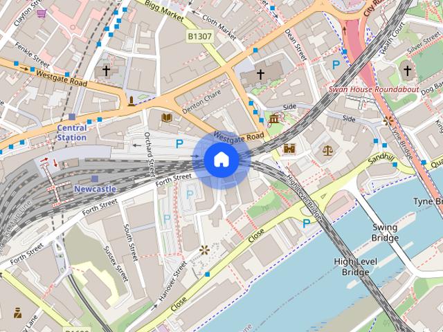 Clavering Place, Newcastle upon Tyne, Tyne and Wear, NE1