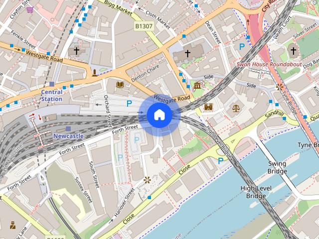 Clavering Place, Newcastle upon Tyne, Tyne and Wear, NE1