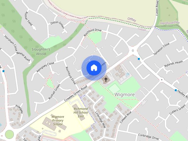Claverley Green, Luton, Bedfordshire, LU2