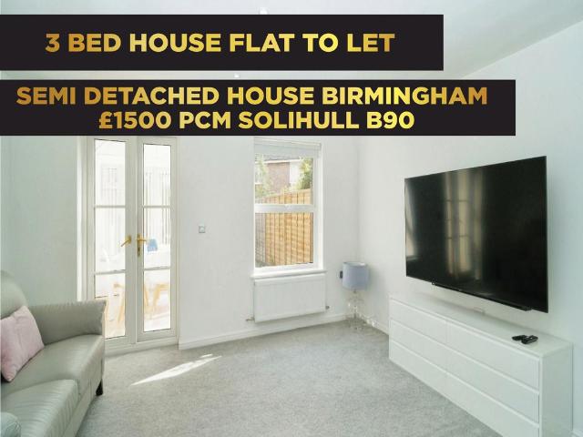 Clay Pit Lane, Shirley B90 3 bed semi detached house to rent £1,500 pcm £346 pw