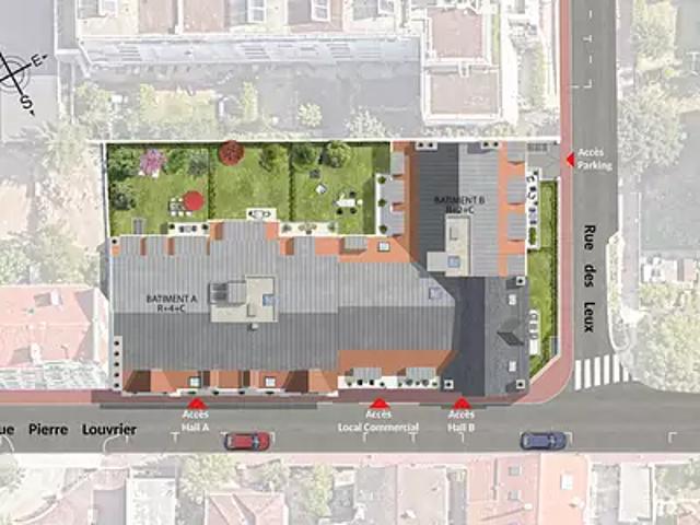 Clamart 92140 Programme neuf appartement neuf à vendre t3 BBC Pinel
