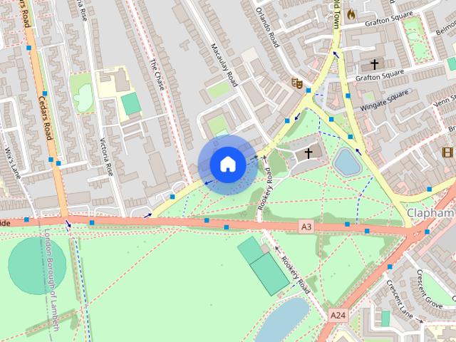 Clapham Common North Side London SW4