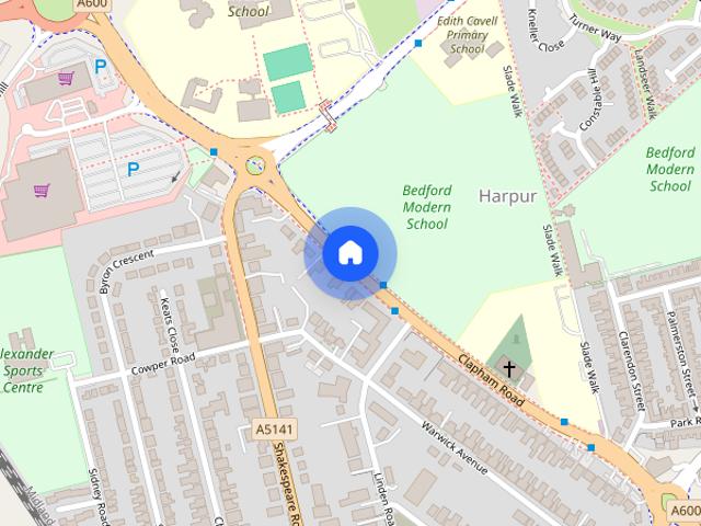 Clapham Road, Bedford, MK41
