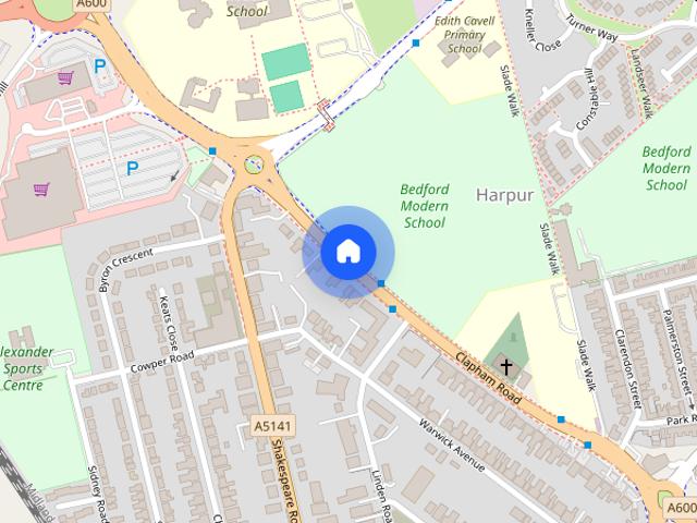 Clapham Road, Bedford, MK41