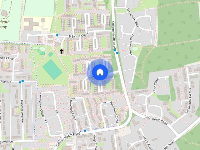 Clare Close, Mildenhall