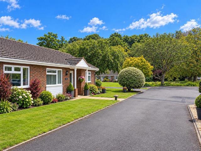 Clare Park Private Retirement. 2 bed semi detached bungalow to rent £8,722 pcm £2,013 pw