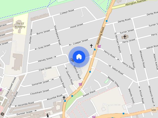 Clare Street, Northampton, NN1