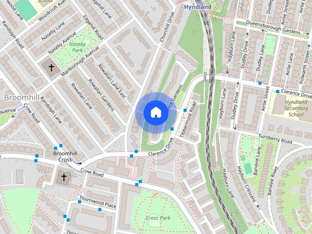 Clarence Gardens, Glasgow, Lanarkshire