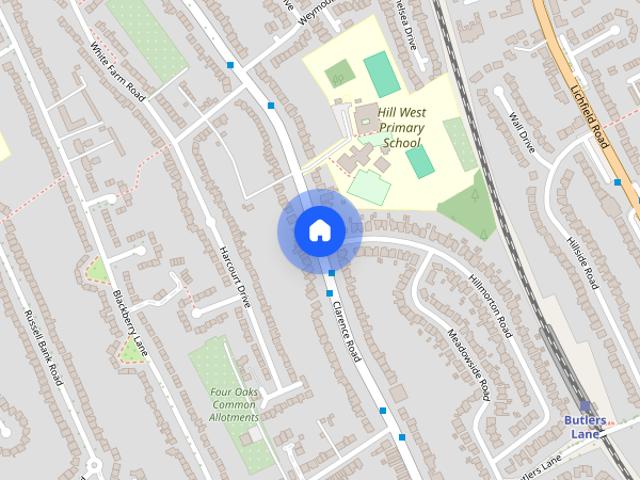 Clarence Road, Sutton Coldfield, B74