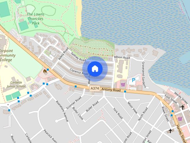 Clarence Road, Torpoint, PL11