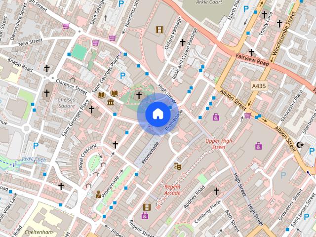 Clarence Street, Cheltenham, Gloucestershire, GL50