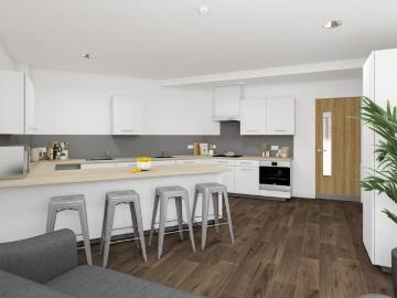 Classic Plus En Suite at Bridge. 1 bed private hall to rent £1,062 pcm £245 pw