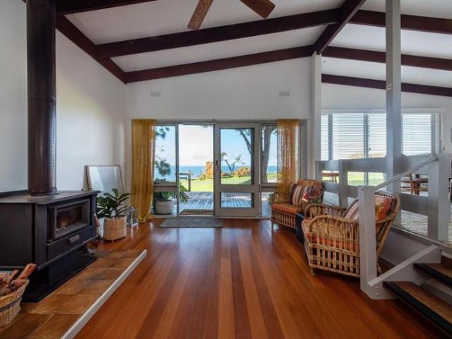 Classic 1960s Beach House with Spectacular Waterfront Views