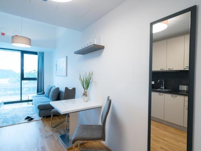 Cleverly designed microliving apartment in a central location with the Danube at your feet