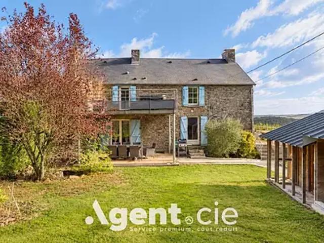 Clécy 14570 Achat / Vente maison 7 pièces t7 jardin cave