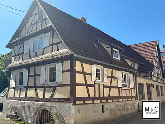 Cleebourg 67160 Achat / Vente maison 5 pièces t5 au dernier étage