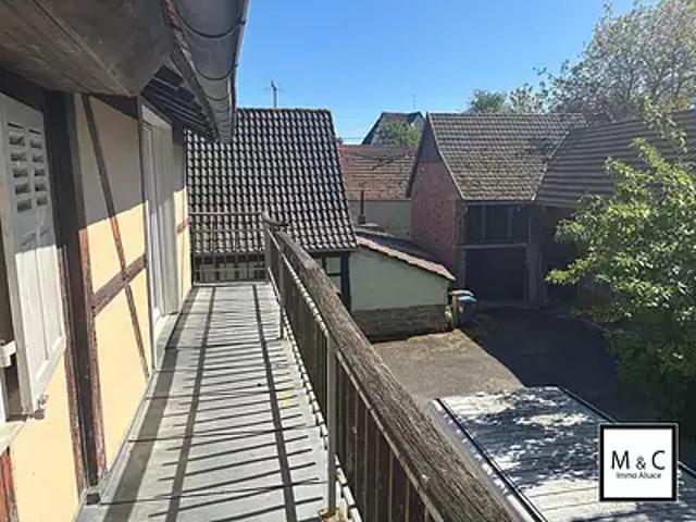 Cleebourg 67160 Achat / Vente maison 5 pièces t5 au dernier étage