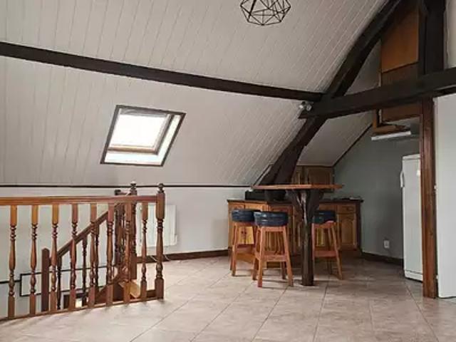 Clermont 60600 Achat / Vente appartement 2 pièces t2 au dernier étage