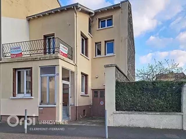 Clermont Ferrand 63000 Achat / Vente maison 5 pièces t5 jardin cave