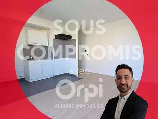 Clermont Ferrand 63000 Achat / Vente appartement 2 pièces t2 terrasse