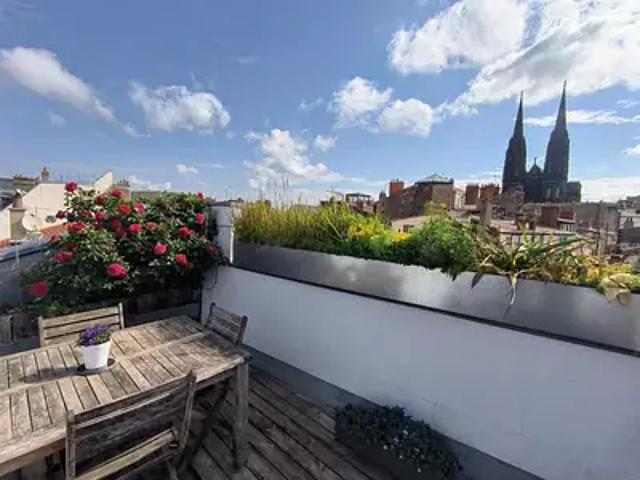 Clermont Ferrand 63000 Achat / Vente appartement 5 pièces t5 terrasse balcon