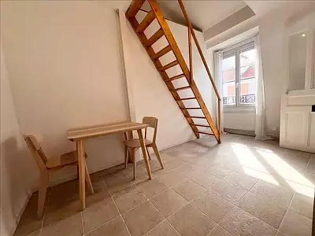 Clichy 92110 Location appartement 1 pièce t1 jardin cave