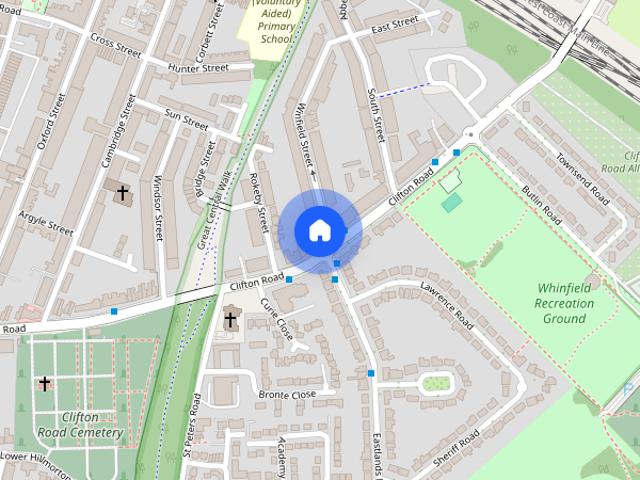 Clifton Road, Rugby