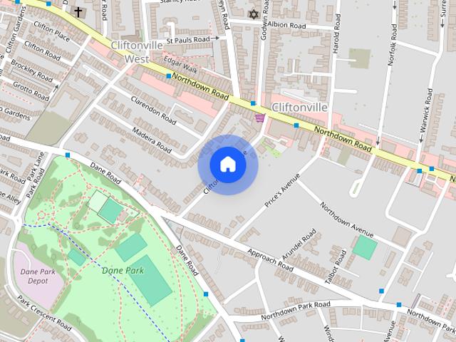Cliftonville Avenue, Cliftonville, Margate, CT9
