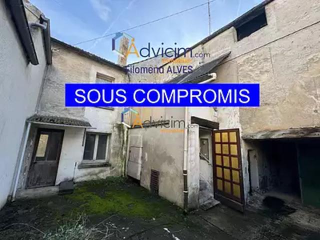 Crouttes sur Marne 02310 Achat / Vente maison 3 pièces t3 terrasse garage