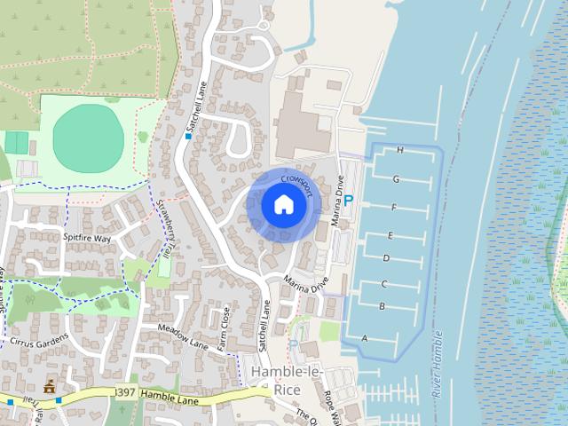 Crowsport, Hamble, Southampton, Hampshire, SO31
