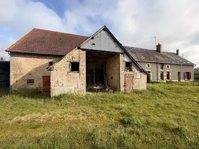 Crozon sur Vauvre 36140 Achat / Vente maison 4 pièces t4 parking
