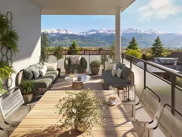Crolles 38920 Programme neuf appartement neuf à vendre t2 LMNP