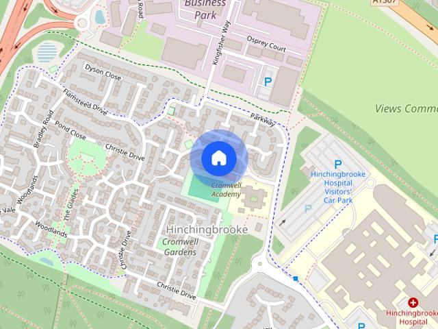 Cromwell Drive, Hinchingbrooke Park, Huntingdon, Cambridgeshire, PE29