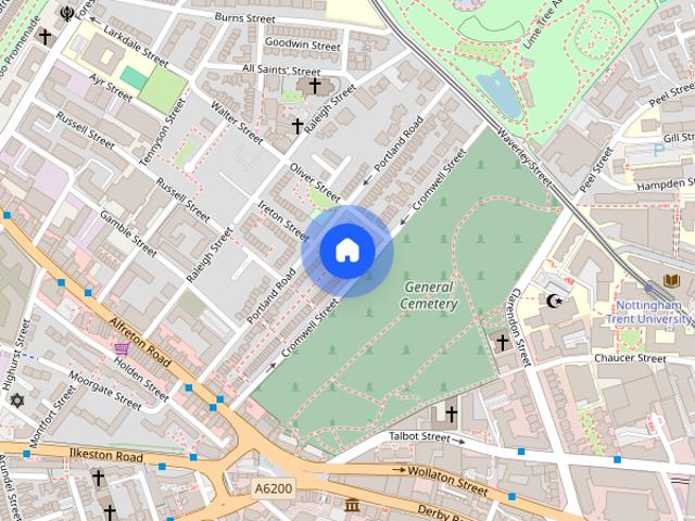 Cromwell Street, Nottingham, Nottinghamshire, NG7