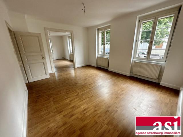 Cronenbourg, grand 2 pièces avec jardin partagé