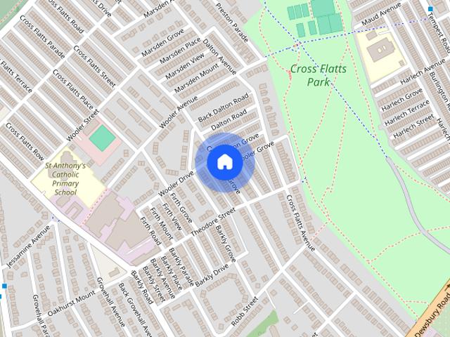 Cross Flatts Grove, Beeston, Leeds, West Yorkshire, LS11