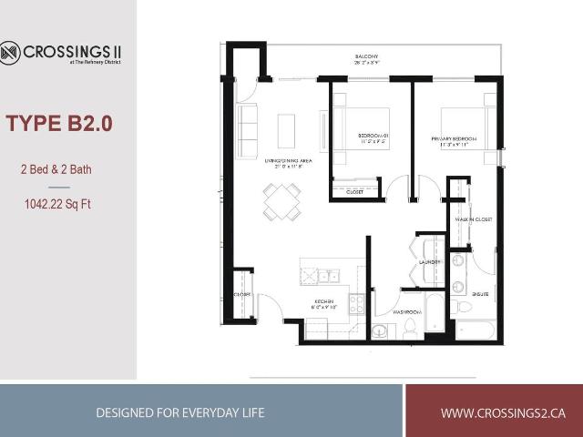 Crossings II 2 Bedroom Apartment for Rent at 405, 411, 415 Ballantrae Dr, Winnipeg, MB R3T 6J9