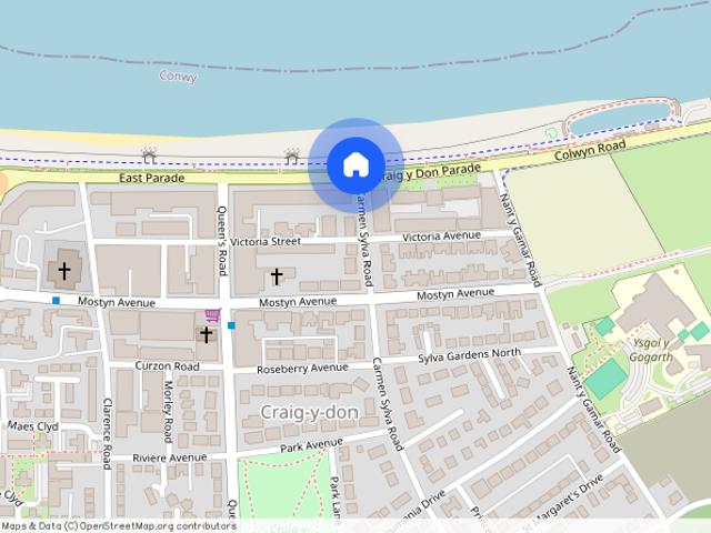 Craig Y Don, Llandudno, LL30 1UE