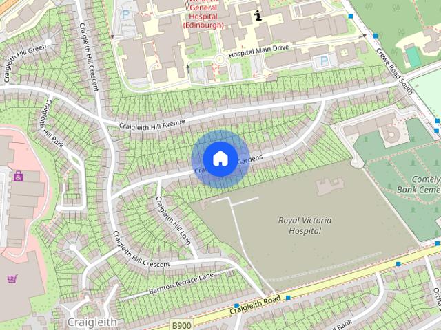 Craigleith Hill Gardens, Craigleith, Edinburgh, EH4