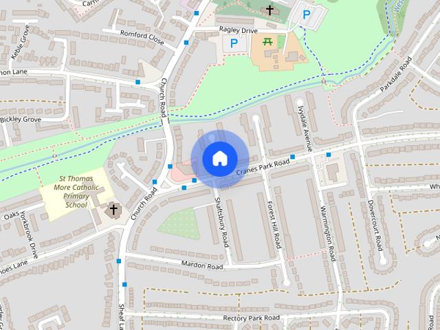 Cranes Park Road, B26