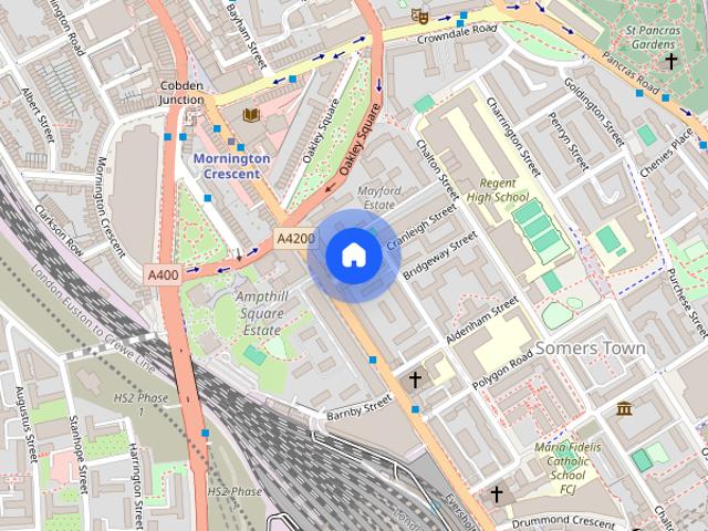 Cranleigh Street, Euston, NW1