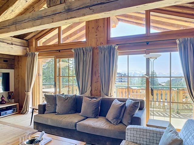 Crans Montana. 5,5 Zimmer Penthouse in der Nähe der Skilifte