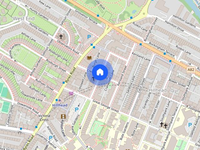 Cranworth Street, Hillhead, Glasgow, G12