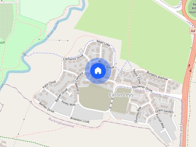 Cranwell Crescent, Eaton Leys