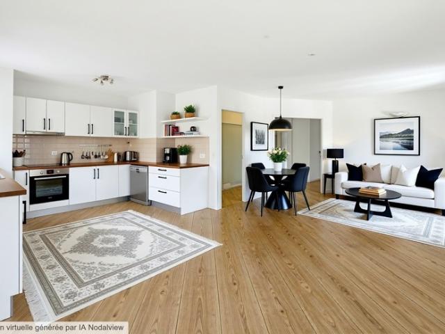 CRANVES SALES – Appartement T4 traversant 96 m² – Vue exceptionnelle