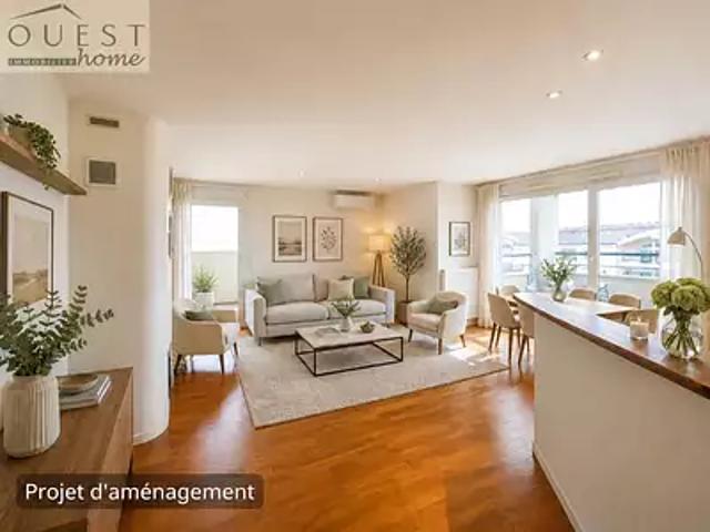 Craponne 69290 Achat / Vente appartement 3 pièces t3 au dernier étage