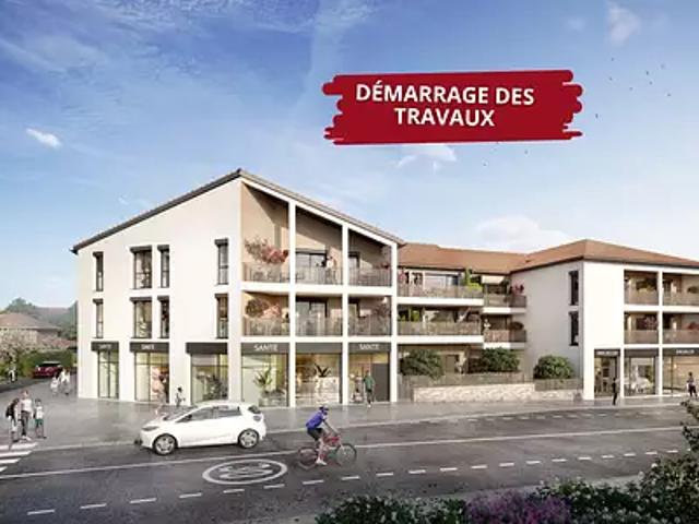 Craponne 69290 Programme neuf appartement neuf à vendre t2 PTZ+ LMNP