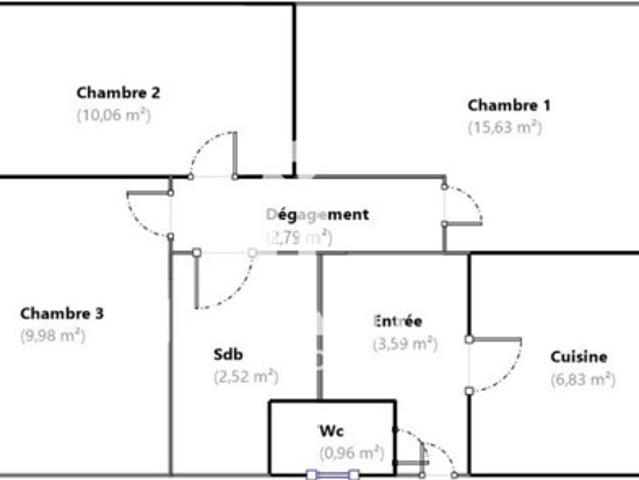 CRETEIL ENTRE VILLAGE ET UNIVERSITE APPARTEMENT IDEAL INVEST